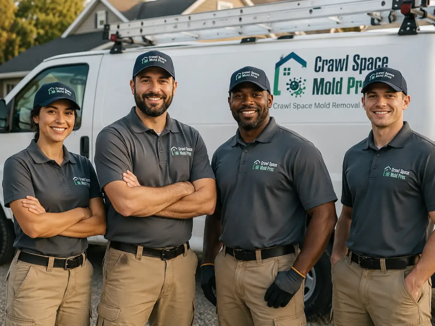Crawl Space Mold Removal company in Hanston, KS
